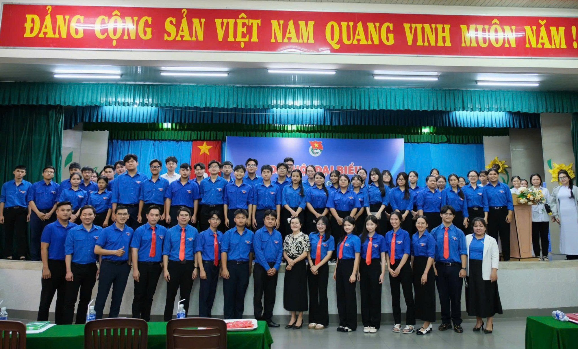 ĐẠI HỘI ĐẠI BIỂU ĐOÀN TNCS HỒ CHÍ MINH - ĐOÀN TRƯỜNG PHỔ THÔNG HERMANN GMEINER BẾN TRE NĂM HỌC 2025 - 2026