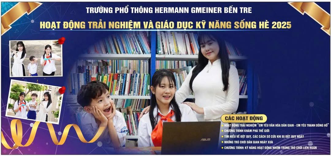 Hoạt động trải nghiệm hè 2025